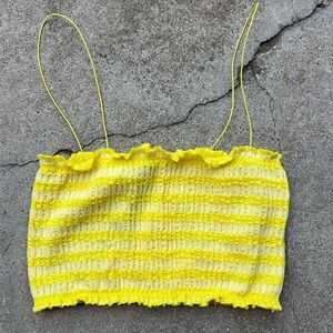 Yellow Urban Outfitters/Out from Under Brand New Tank Top NWT Size Small